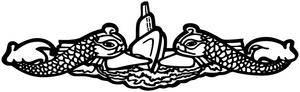SAG Logo of Dolphins and a sub